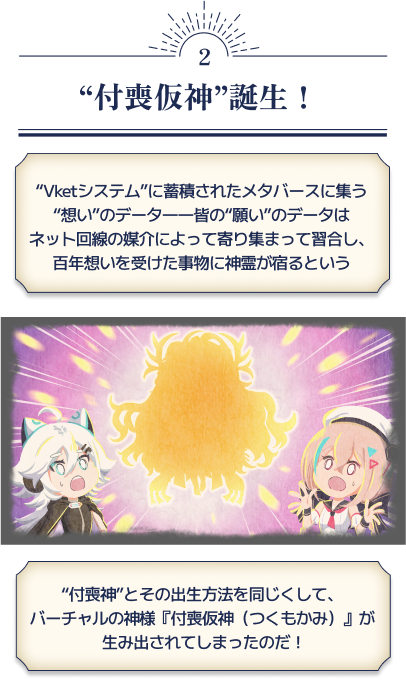 2 付喪仮神 誕生！