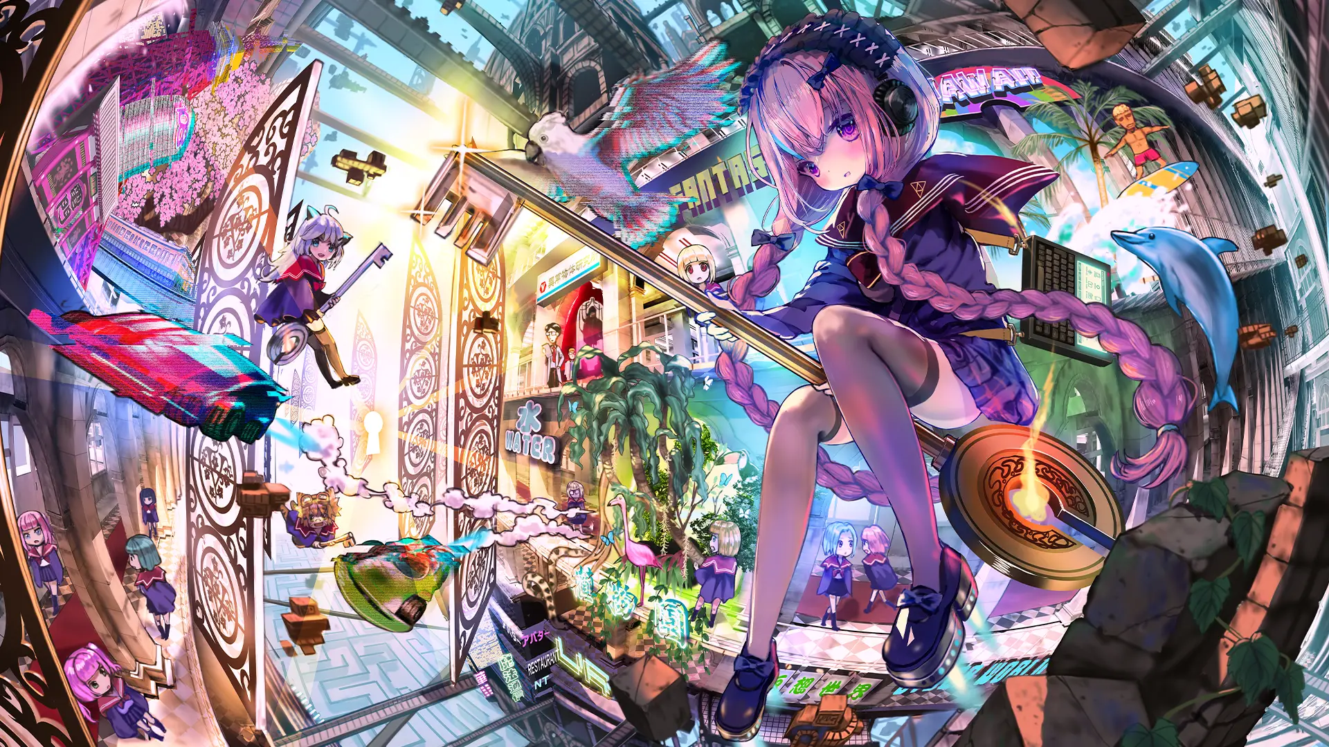 Virtual Market 2025 Summer Key Visual