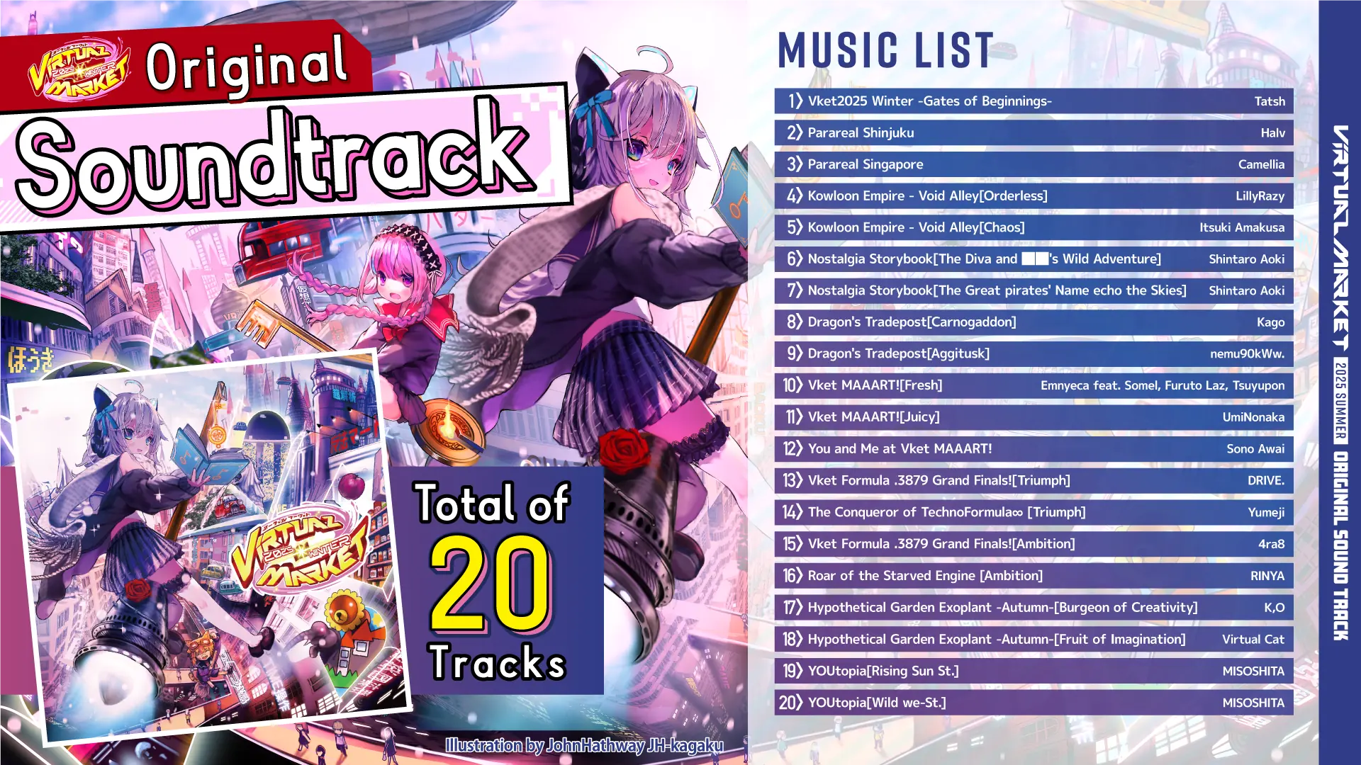 Virtual Market 2025 Winter Official Sound Track Now on Sale !