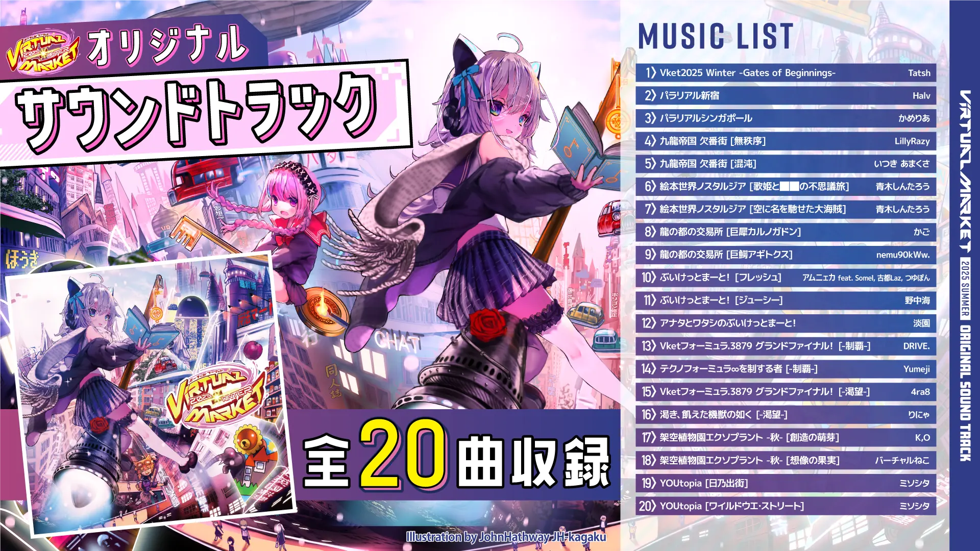 Virtual Market 2025 Winter 公式サウンドトラック 発売中！